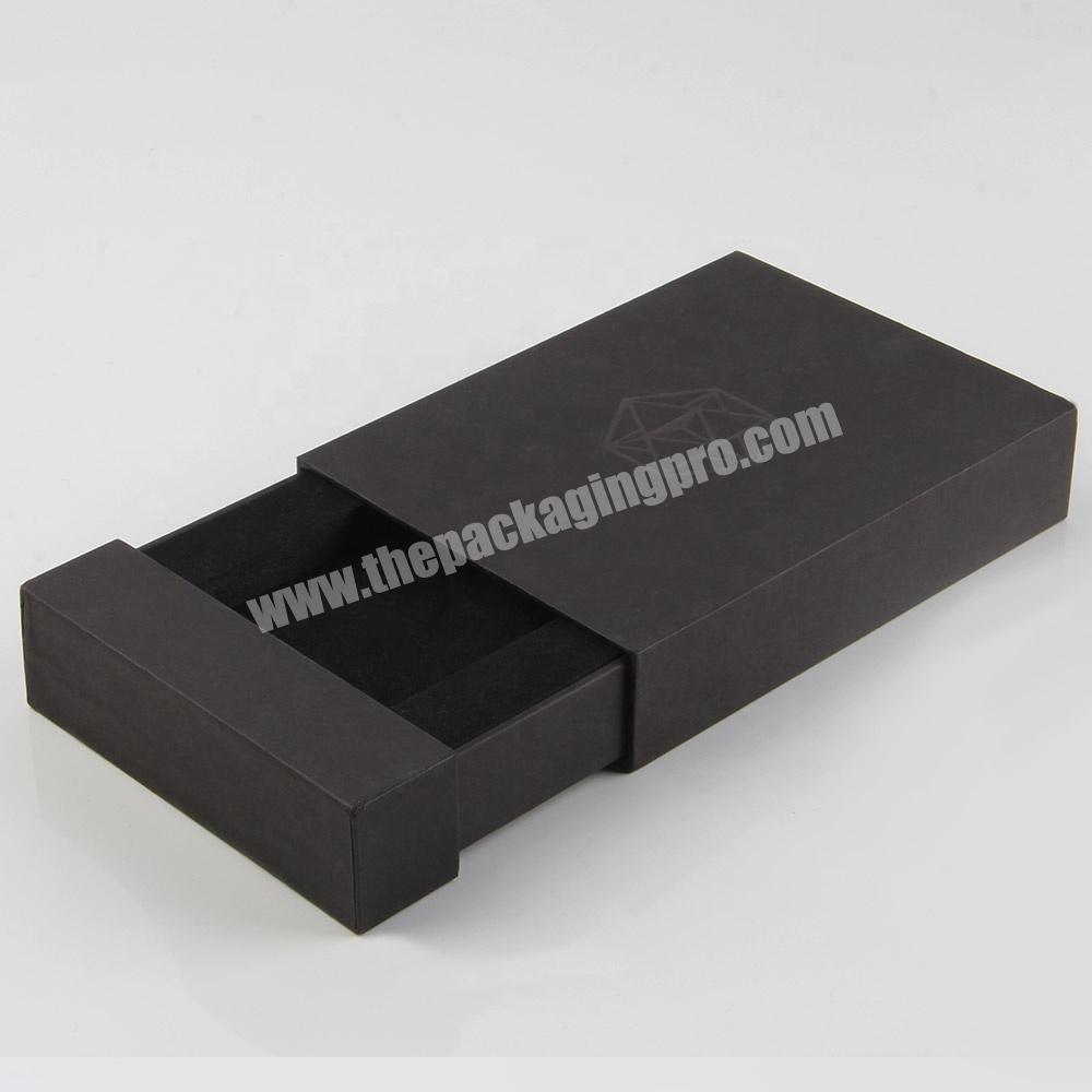 wholesale custom cheap black unique jewelry box packaging & display