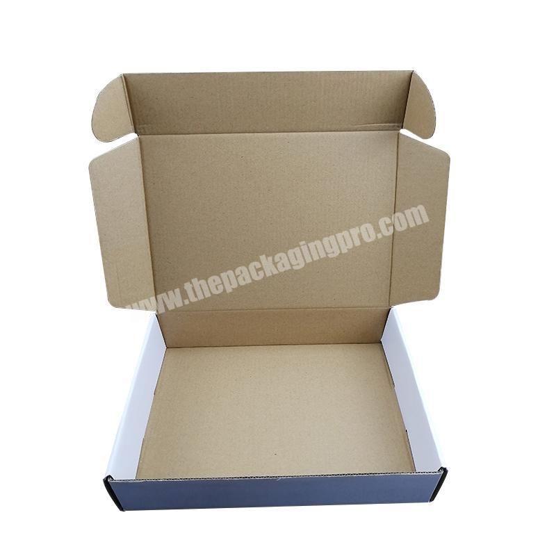Wholesale Custom Corrugated Carton Mailer Shipping Box Apparel Packaging for Clothes