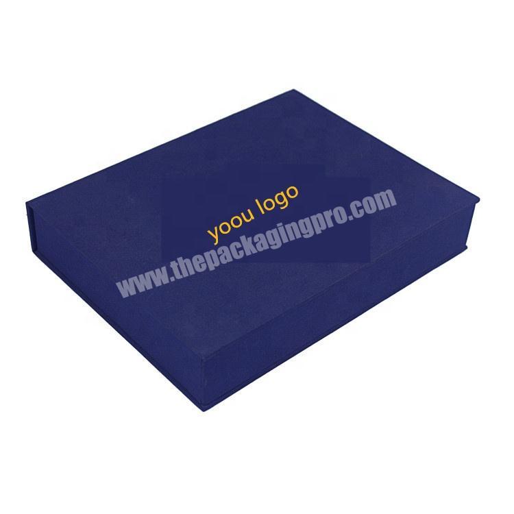 wholesale custom cosmetic gift packaging closure flip magnetic packing box
