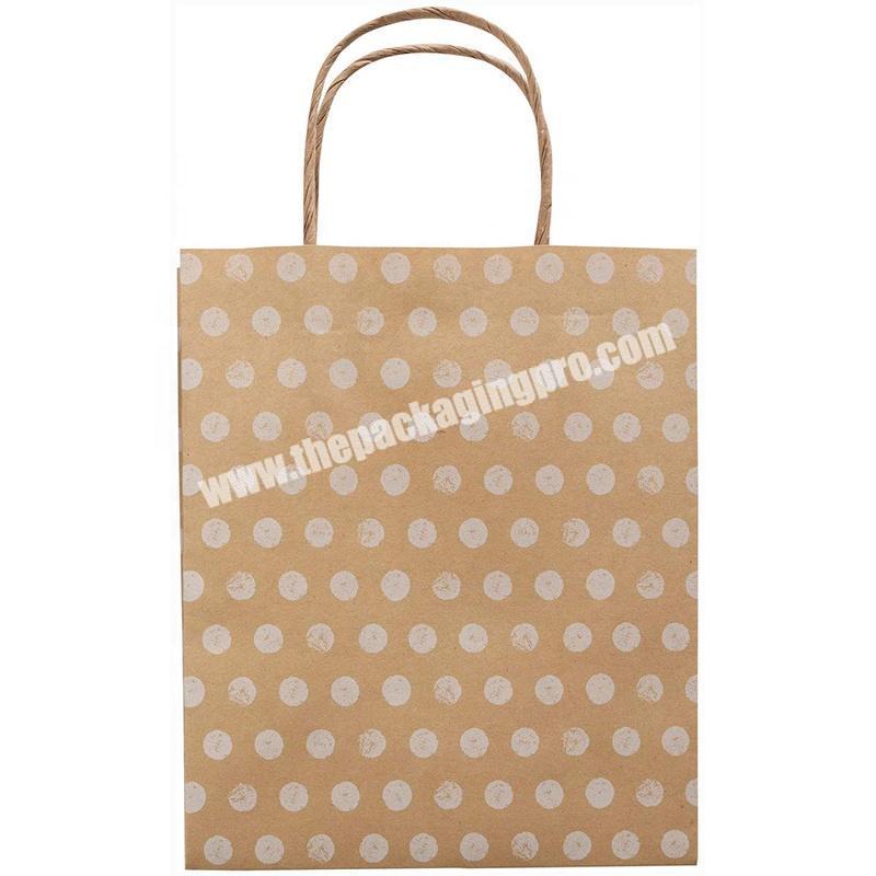 Wholesale custom design laser gift small grocery paper bag