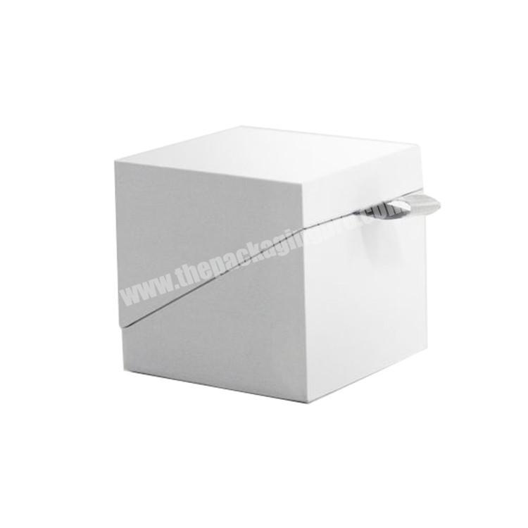 wholesale custom design white jewelry packaging box