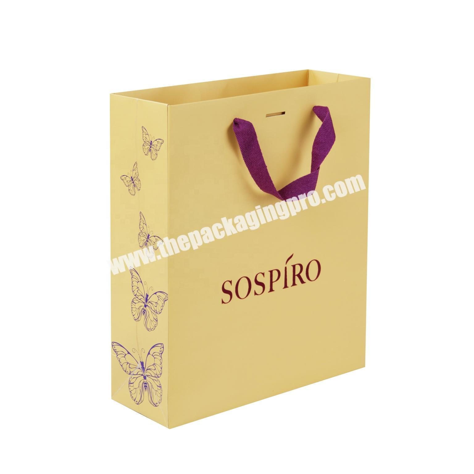 wholesale Custom Exquisite, stylish, printed portable gift wrapping paper bags