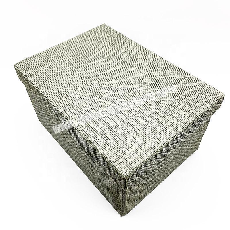 Wholesale custom fancy paper folding storage paper gift boxes for clothing