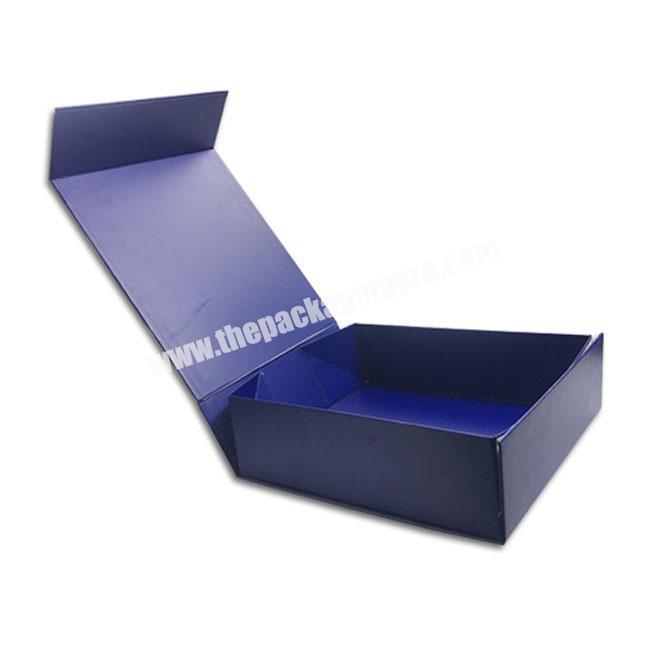 Wholesale Custom fancy printed flat folding packaging box