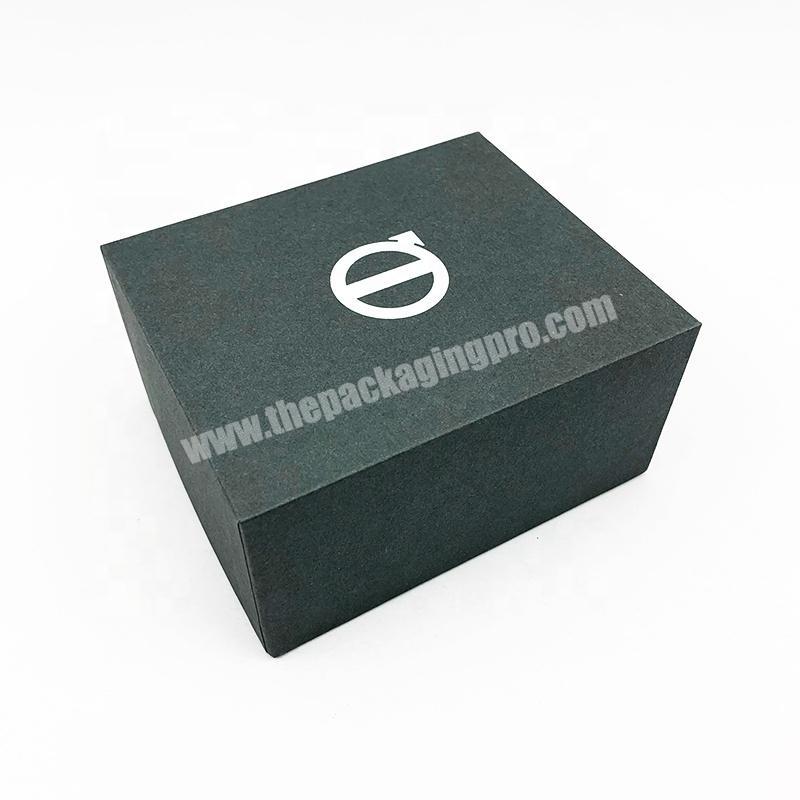 Wholesale custom high quality paper leather watch box  kraft paper watch packaging gift box