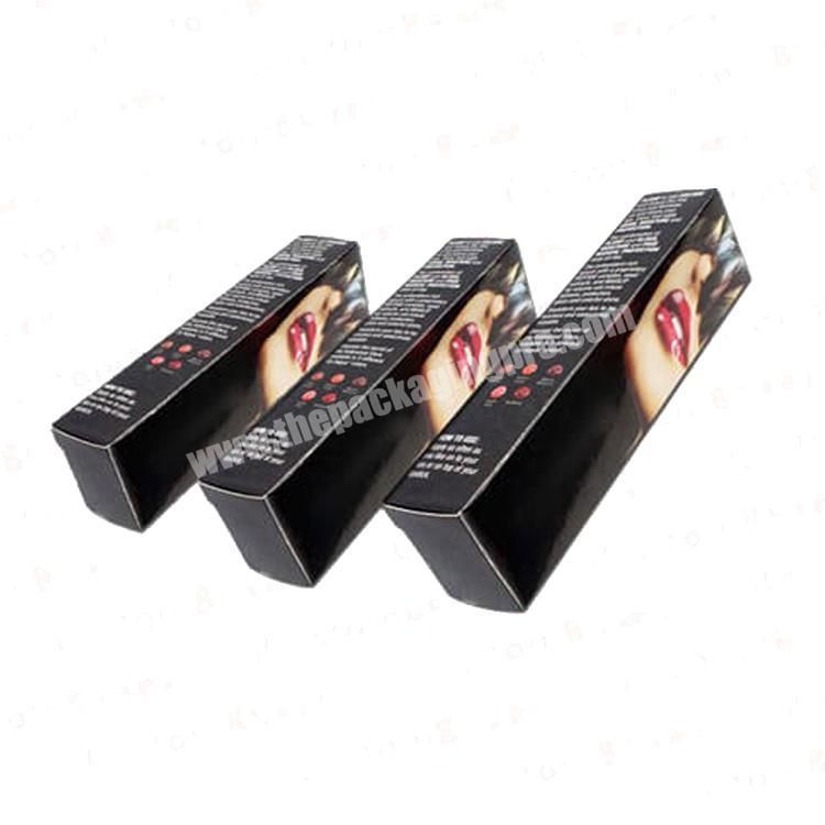 Wholesale custom high quality paper lip gloss packaging box