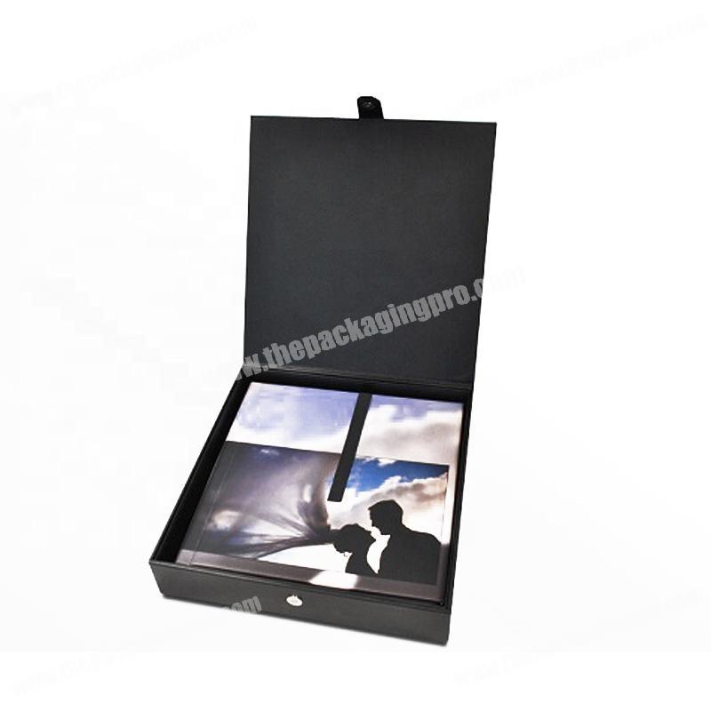 Wholesale Custom Hot Selling Printing Coated Paper USB Photo Packaging Gift Boxes