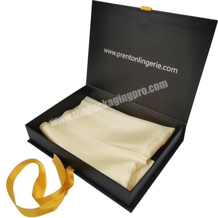 Wholesale Custom Logo Cardboard Packaging Flip Top Gift Box For Hair Extension