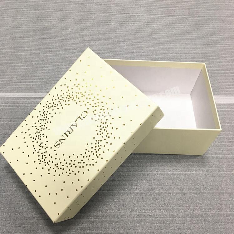 Wholesale custom logo cosmetic paperboard box fashion quality packaging boxes
