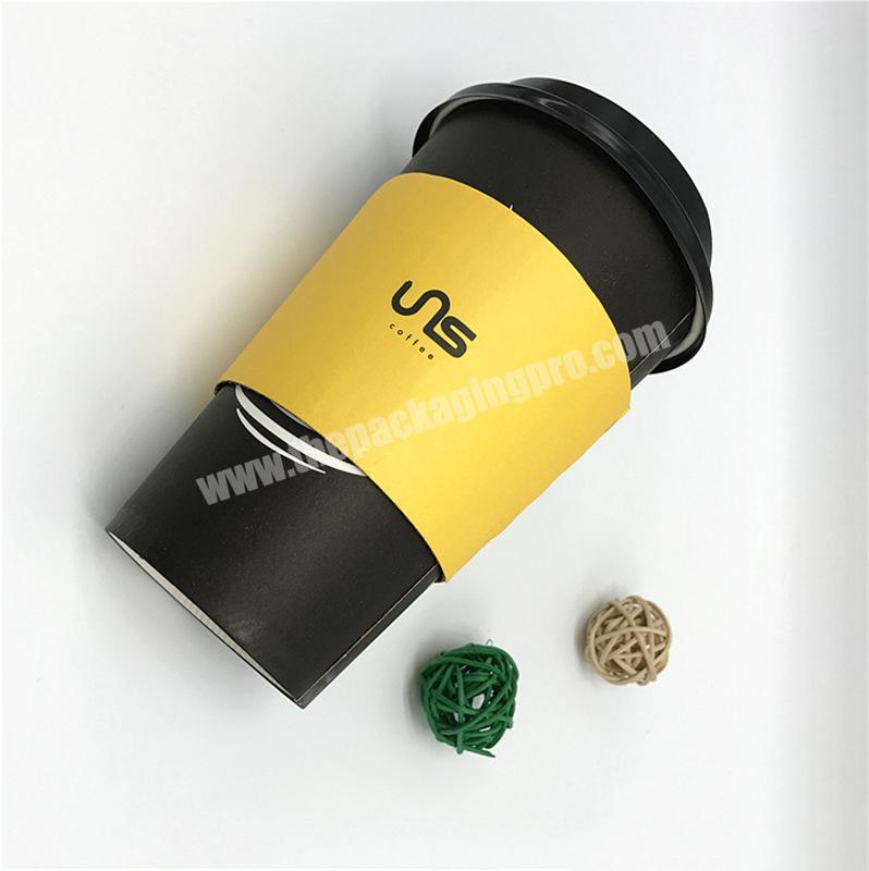 Wholesale Custom Logo Express Coffee Mug Shipping Paper Packing Thermal Insulating Layer for Hot Coffee Tea