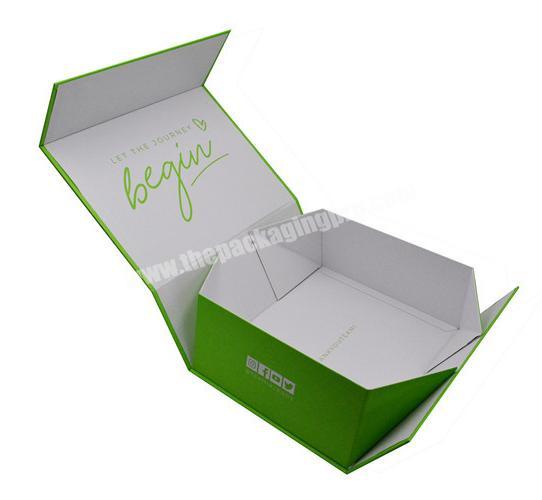 Wholesale Custom Logo Folding Foldable Magnetic Box Gift Packaging Boxes For Shoe Clothes Packaging