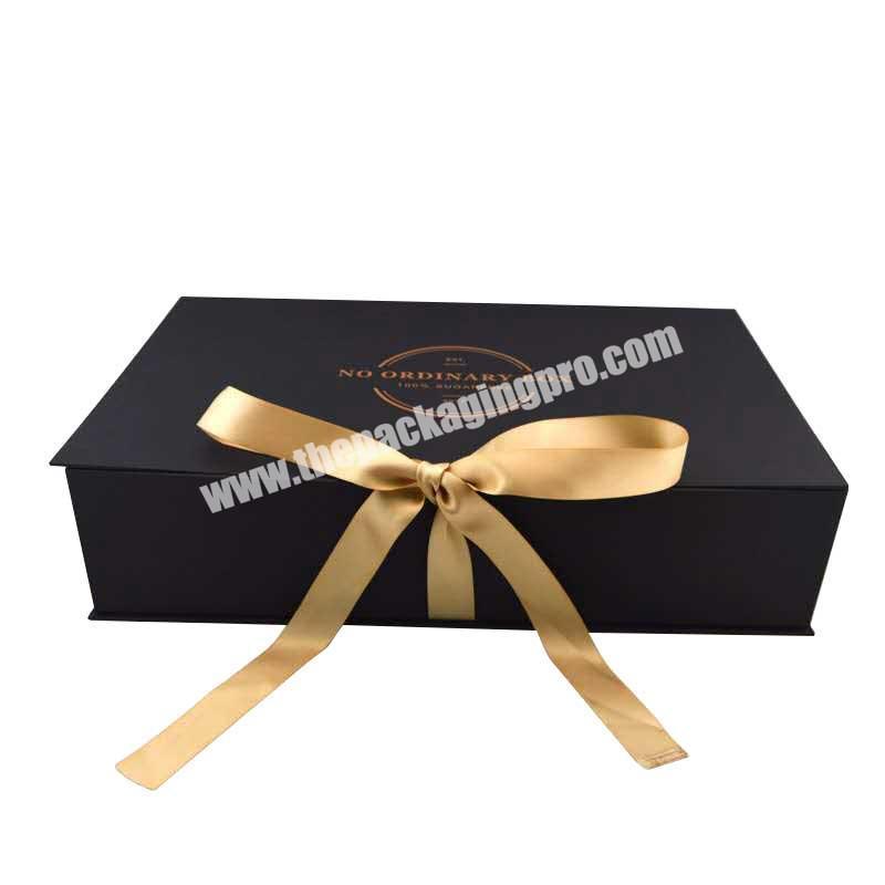 Wholesale custom logo luxury cardboard foldable hair wig packaging box
