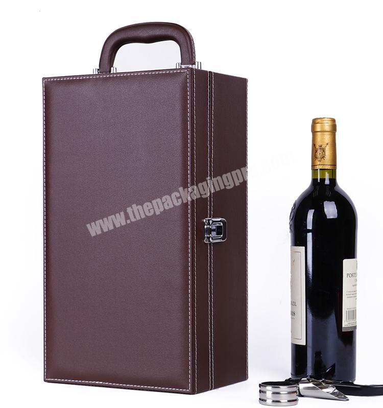 Wholesale custom logo luxury  red wine gift packaging boxes