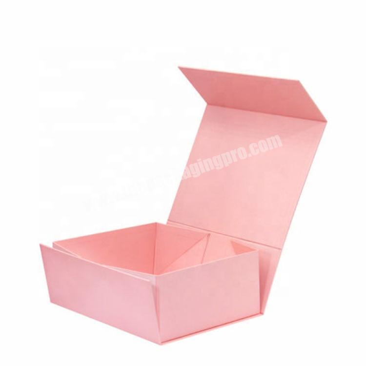 Wholesale Custom Logo pink color printed Cardboard Packaging
