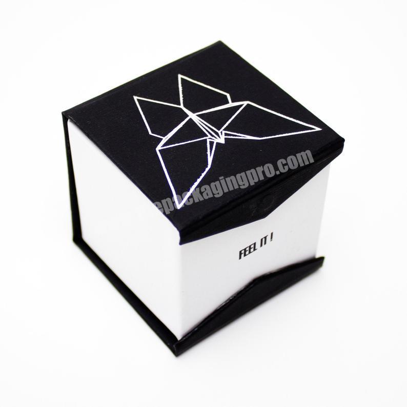 Wholesale Custom Logo Printed Black Packaging Paper Gift Box