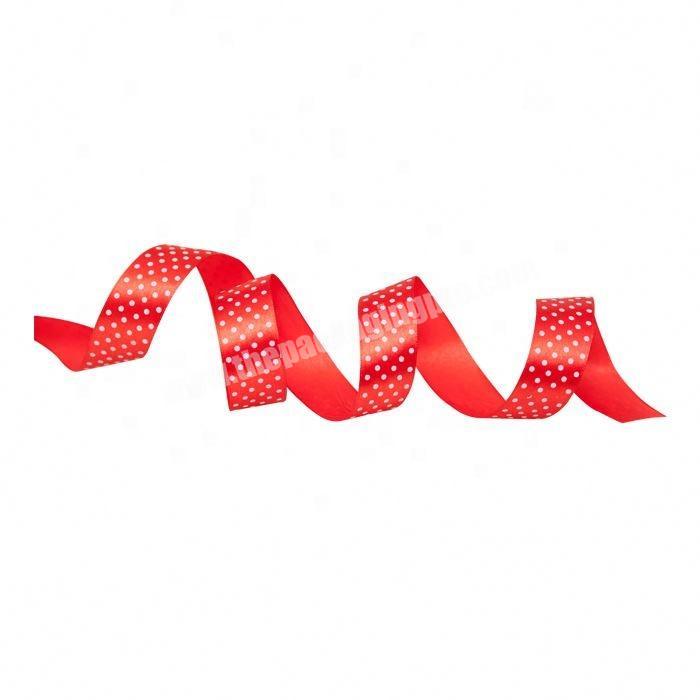 Wholesale custom logo printed grosgrain ribbon