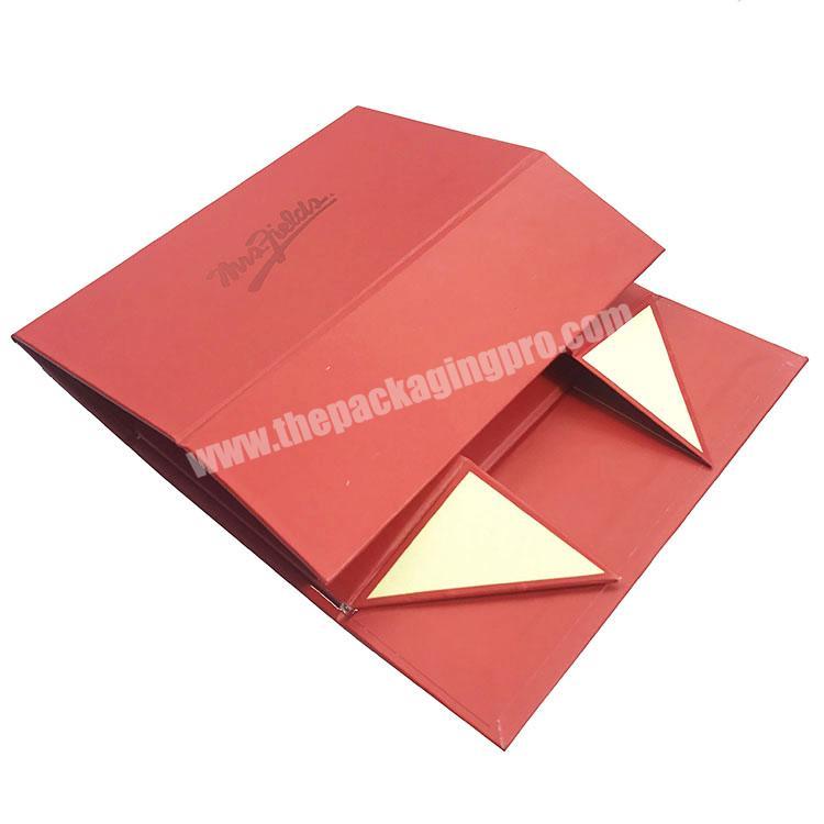 Wholesale Custom logo printed paper foldable gift boxes