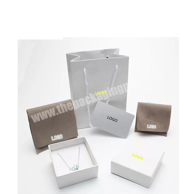 Wholesale Custom Logo Printed Paper Gift Packaging Jewelry Box