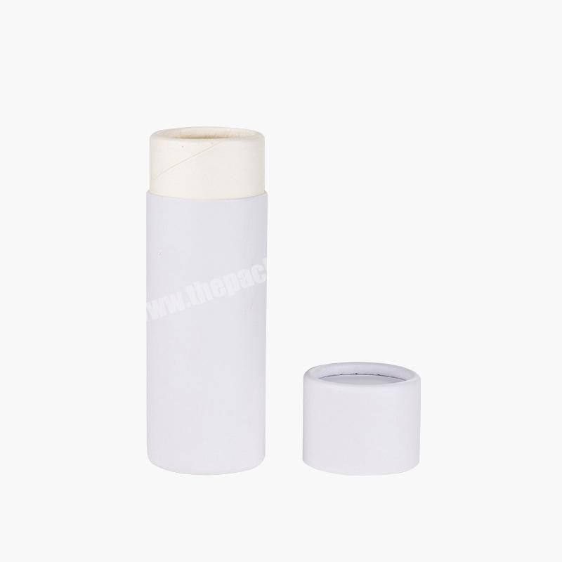 Wholesale Custom Logo Printed Round Cylinder Tube Makeup Brush Cardboard Gift Packing Box Biodegradable