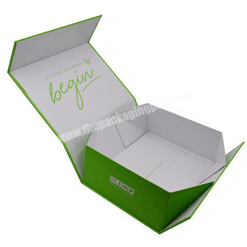 Wholesale Custom Logo Size and Shape Foldable Tea Gift Magnetic Box Grey Board Cardboard Box for Hair Beauty Clothing Packaging