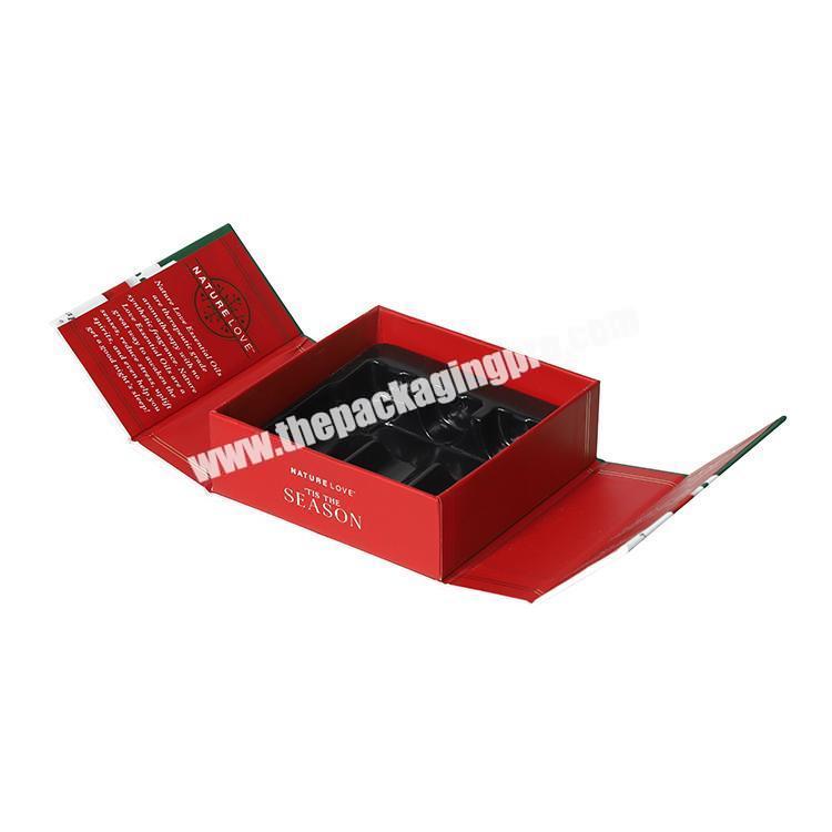 Wholesale Custom Luxury jewelry gift packaging small boxes christmas luxury gift box