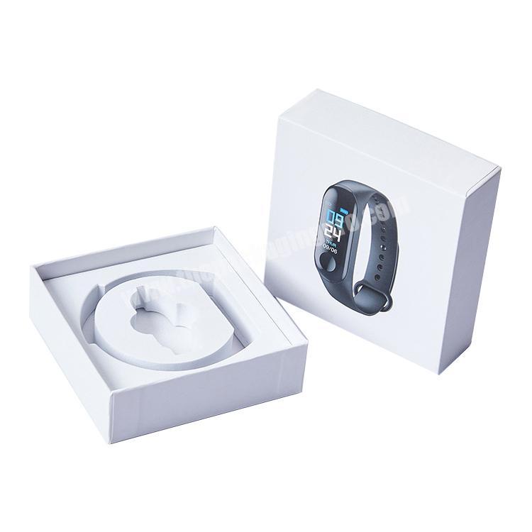 Wholesale Custom Luxury Logo Printed Coated Paper Watch Box Packaging