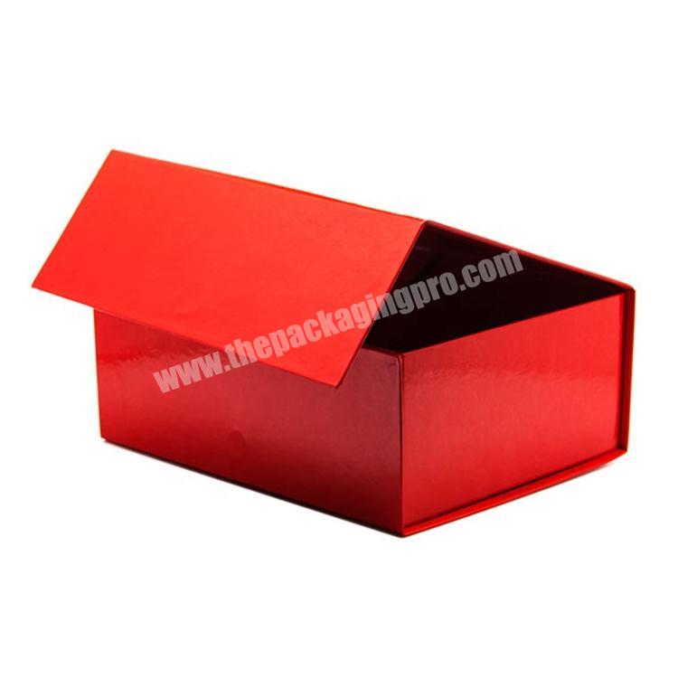 Wholesale custom made Luxury design magnetic paper magnetic gift box