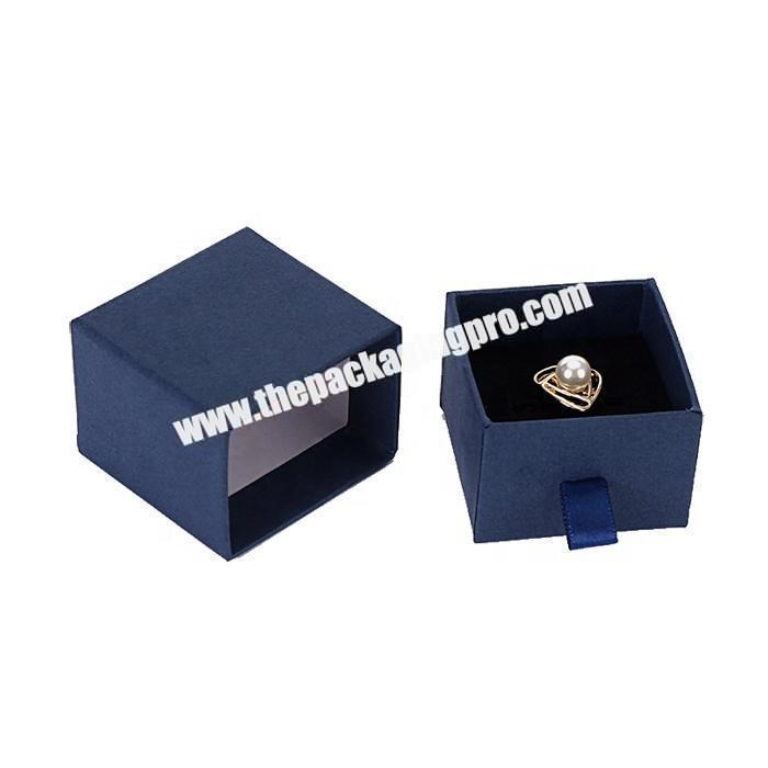 Wholesale custom made paper jewelry packaging gift boxes with logo printed