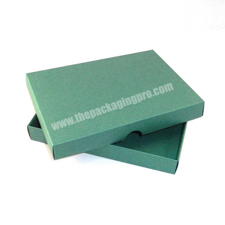 Wholesale Custom Made Rigid Cardboard Lid And Base Necklace Packing Gift Box