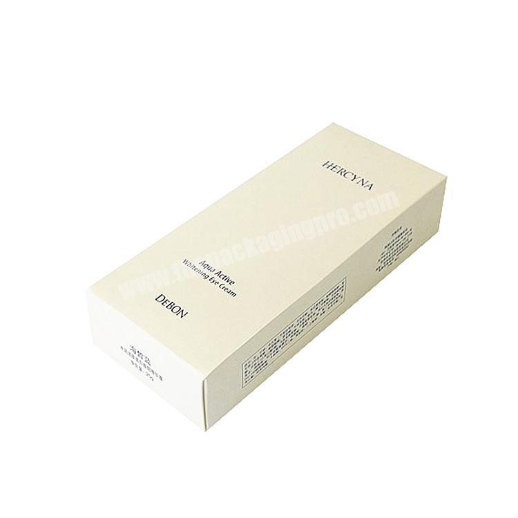 Wholesale custom matt black cosmetic box for perfume