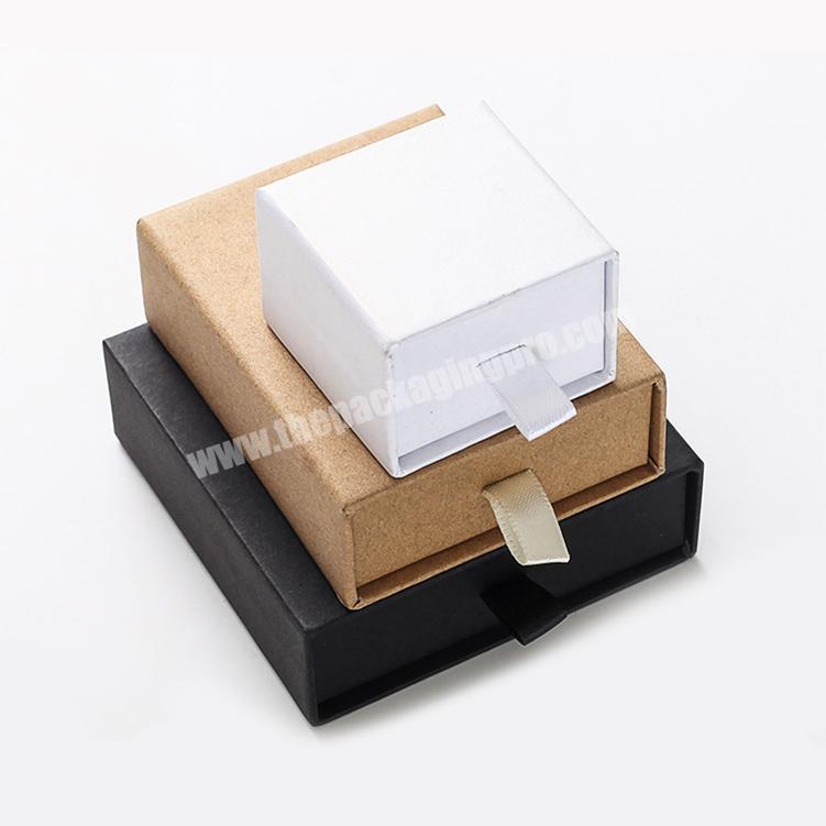 Wholesale Custom Metal Ring Jewelry Packaging Box With Custom Logo