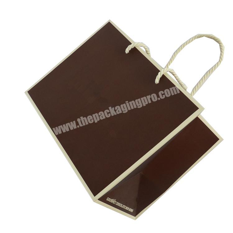 wholesale custom new design paper shopping bag with logo