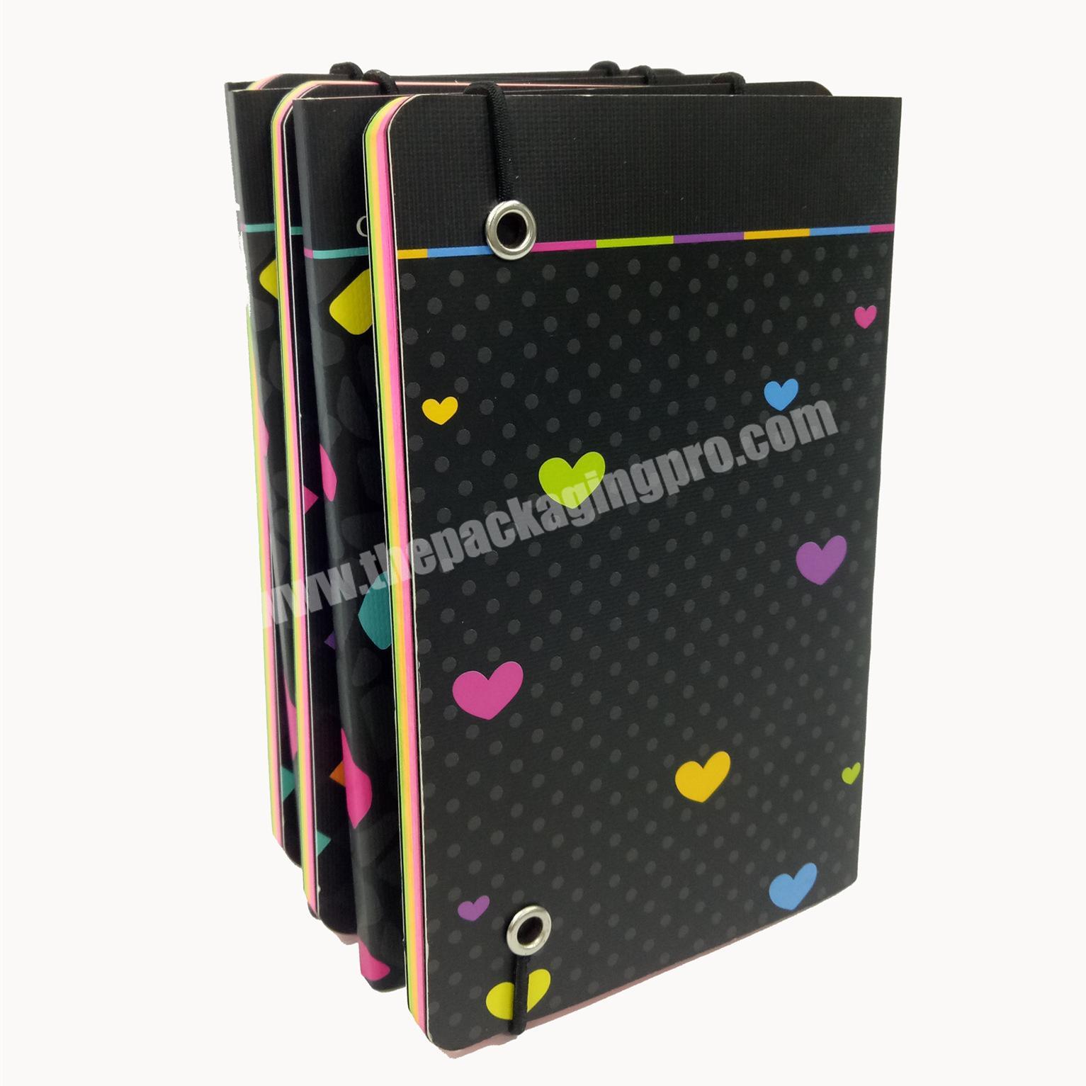 Factory Wholesale custom notebook student journal handmade school diary design cover