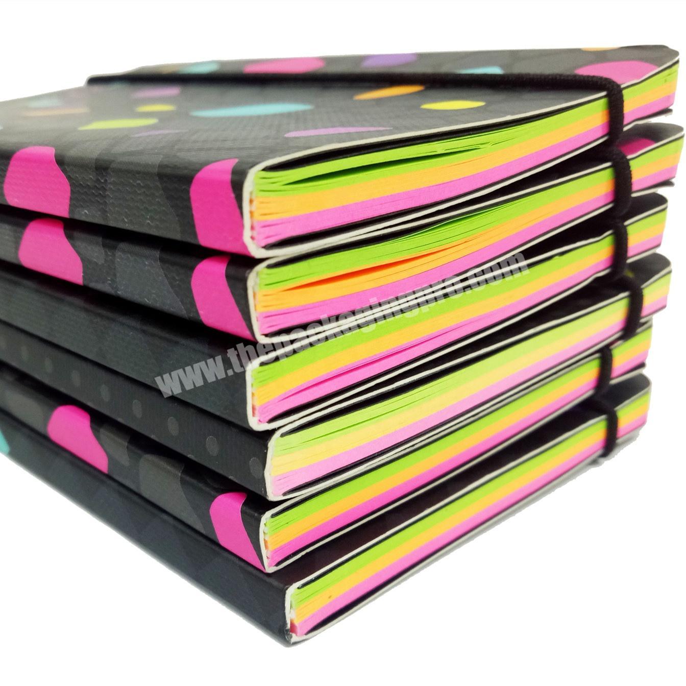 Supplier Wholesale custom notebook student journal handmade school diary design cover