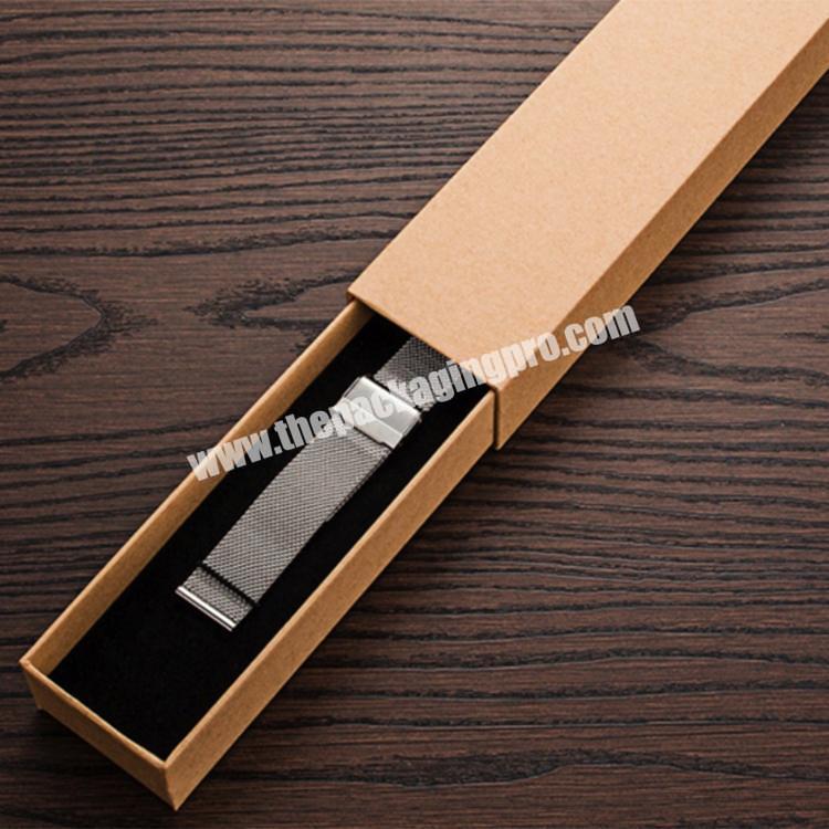 Wholesale custom packing box watch strap packaging box paper