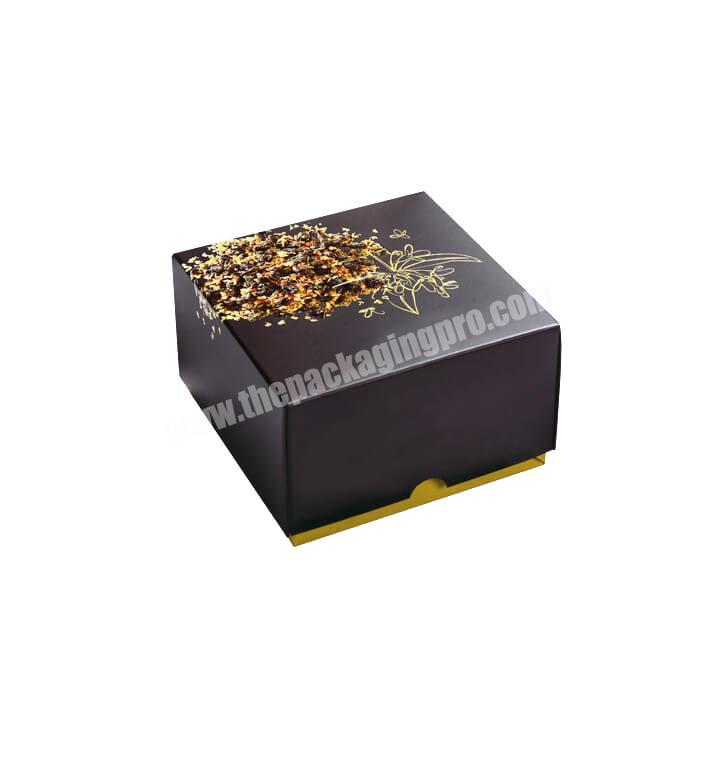 Wholesale custom paper packaging gift box for bath bomb
