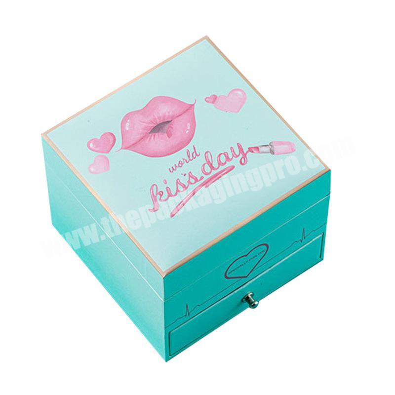 Wholesale custom personalized full color printed small cardboard gift box