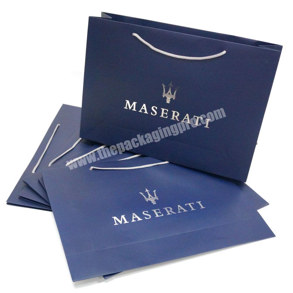 Wholesale custom print apparel cloth paper packaging bag