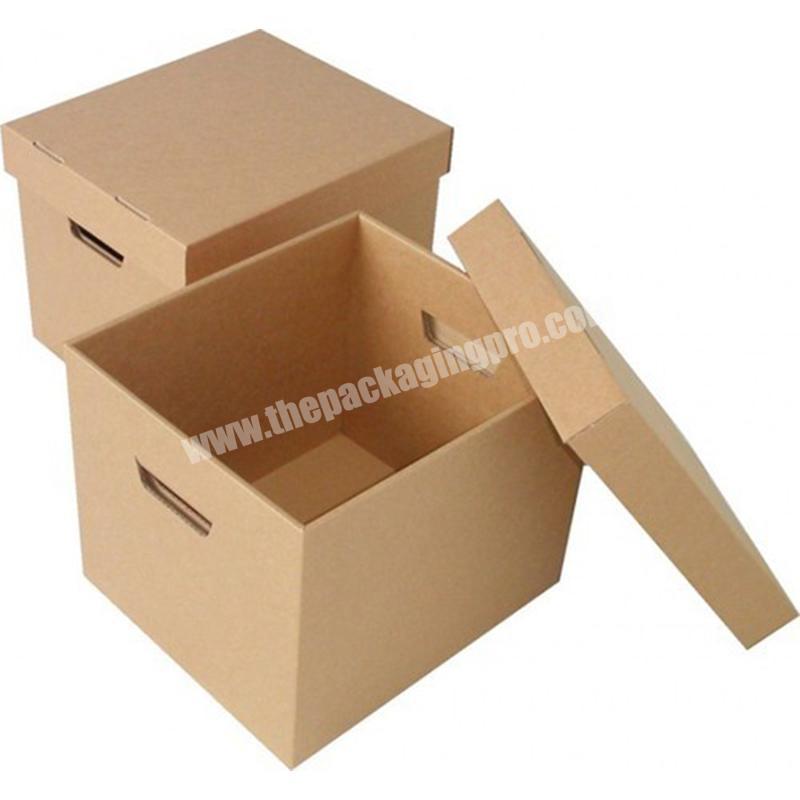 Wholesale Custom Printed Archiving Boxes Die Cut Cardboard Office File Filing Document Archive Box