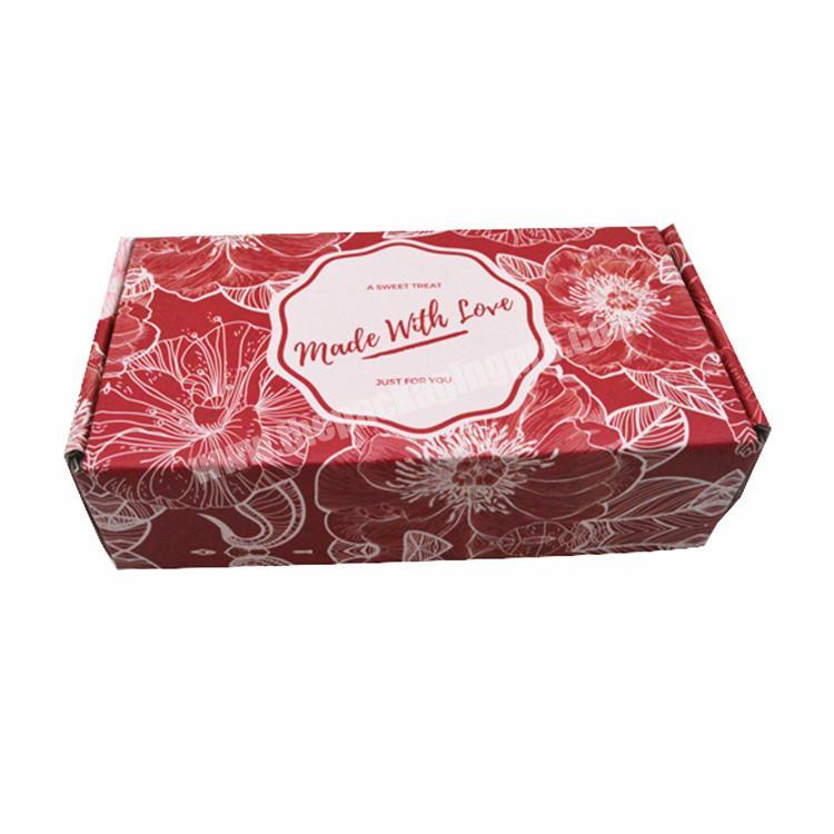 Wholesale Custom Printed Corrugated Shipping Box tuck and Mailing Delivery Paper Mailer Box for  Pants Sportswear Gift Boxes