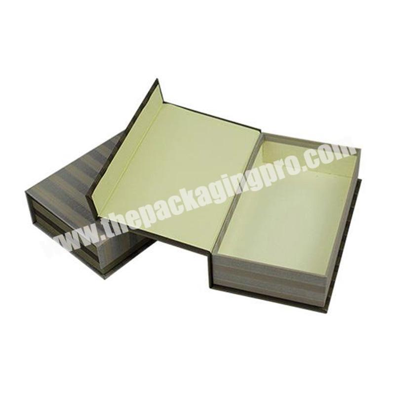 Wholesale Custom Printed Handmade Luxury Rigid Paper Cardboard Simple Empty Gift Box