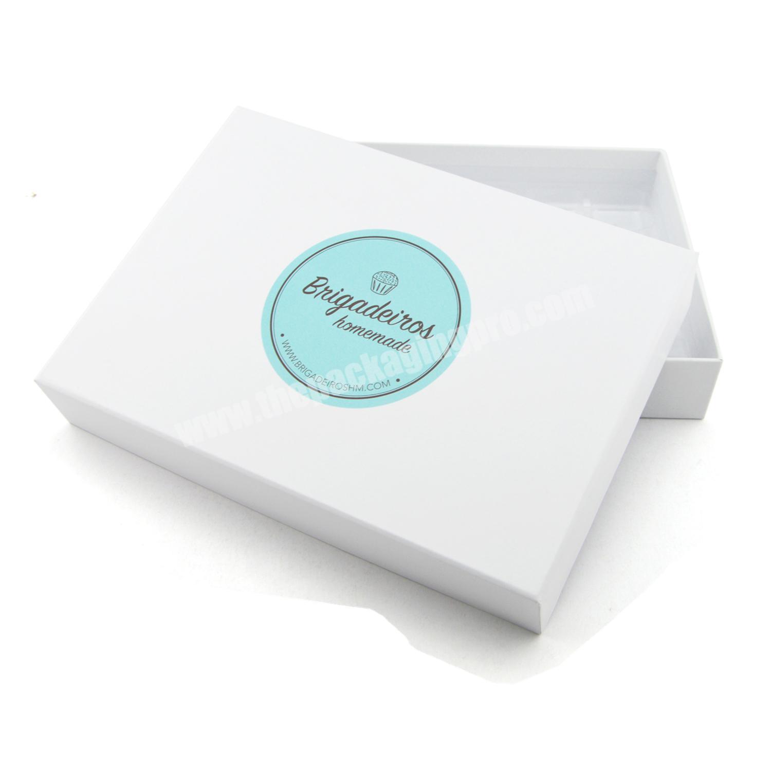 Wholesale custom printed luxury chocolate packaging cardboard empty paper chocolate box