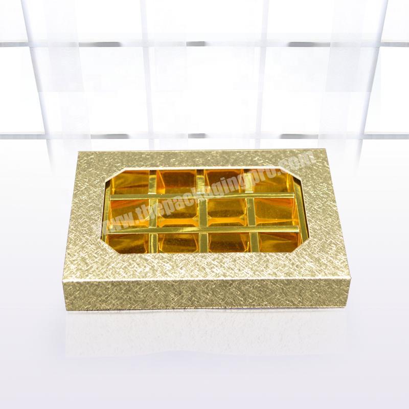 Wholesale Custom Printed Luxury Chocolate truffle Packaging macaron box Cardboard Empty Paper Chocolate Box with logo