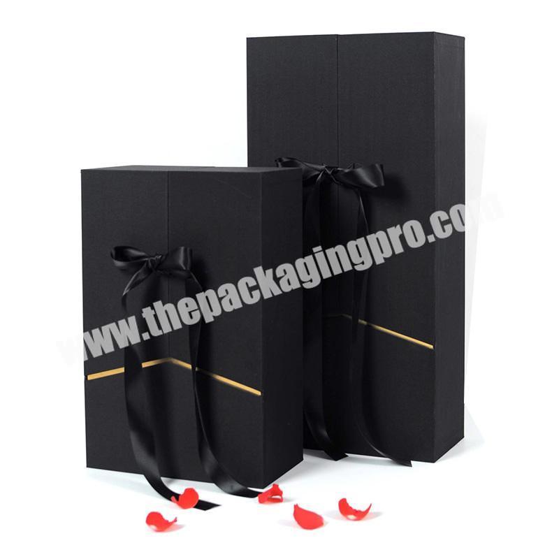 Wholesale Custom Printed Luxury Folding Rigid Paper Invitation Gift Packaging wedding gift box