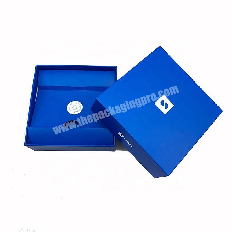 Wholesale Custom Printed Mobile Phone Power Bank Packaging Gift Box With Lid