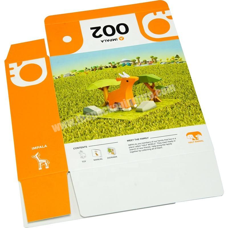Wholesale Custom Printed Unique Eco-friendly Folding Recycled Custom Logo Box