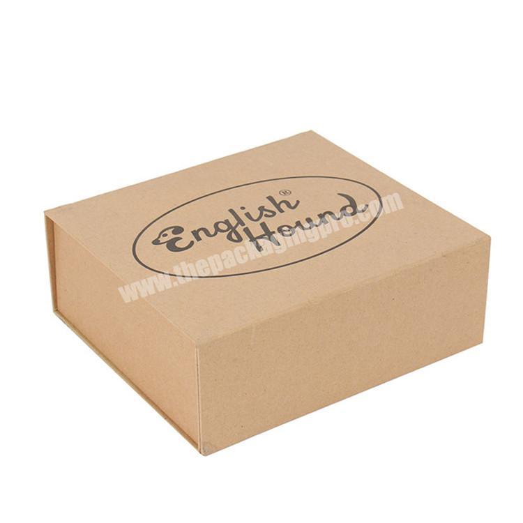 wholesale custom printing cigar brown kraft paper cardboard box