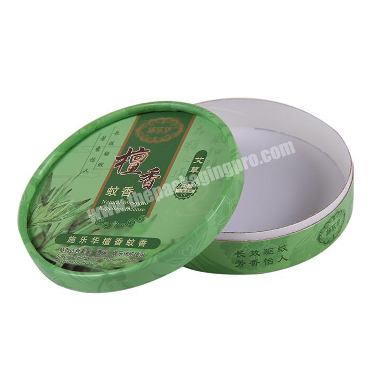 Wholesale Custom Printing Design Cylinder Packaging Paper Hat Round Box with Lid