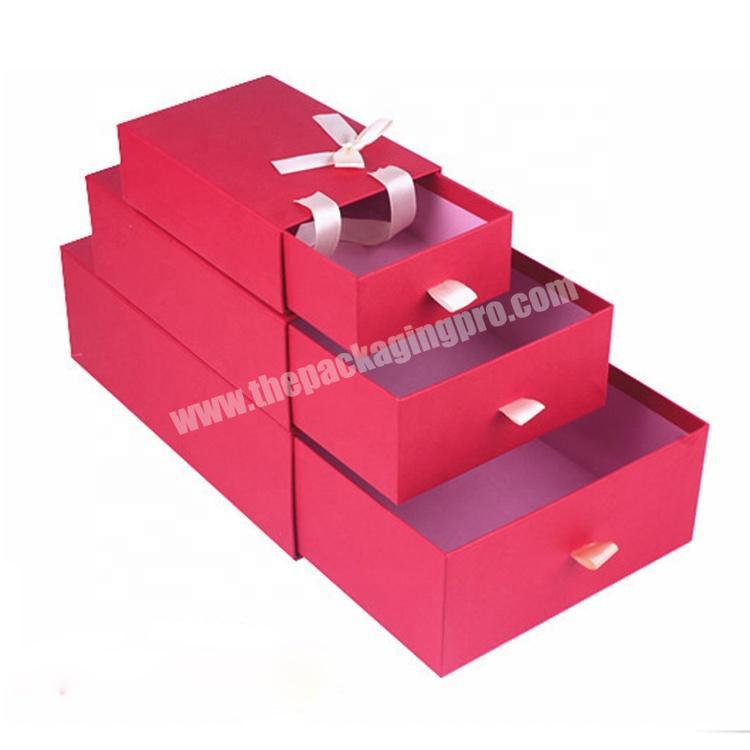 Wholesale Custom Pull Out Tab Slide Out Open Box Hair Packaging Boxes
