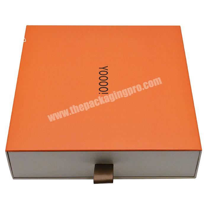 Wholesale Custom Pull Out Tab Slide Out Open Box ,Tray And Sleeve Two-in-one Hard Paper Packaging Gift Boxes